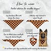 Bandana - How To Wear Personalised Dog Bandana