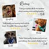 Personalised Bandana Name Up Side - 004 Personalised Dog Bandana