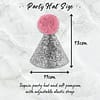 Party Hat & Bow Tie - 003 Sequin Party Hat & Bow Tie
