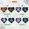 Halloween Bandana - Non Personalised - 002 Glow in the Dark Halloween Bandana