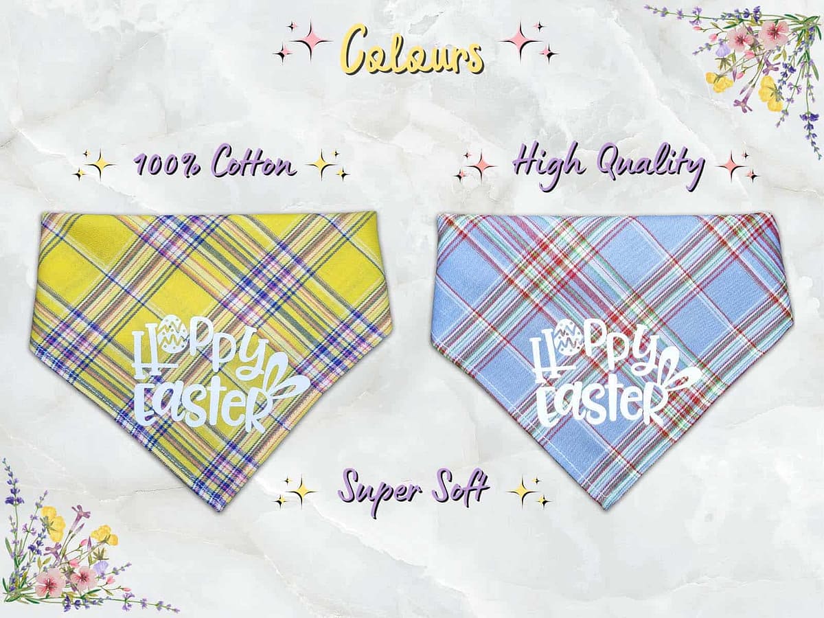 Easter Letter Box - 2 Easter Bandana