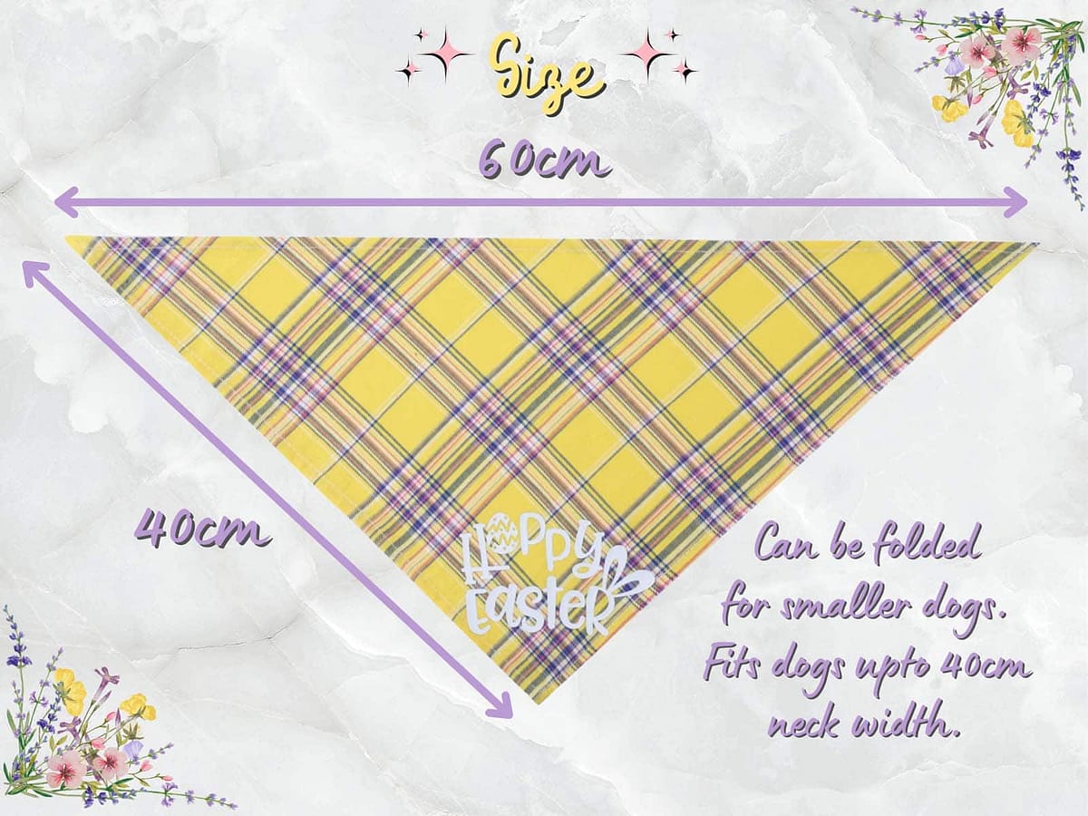 Easter Letter Box - 3 Easter Bandana