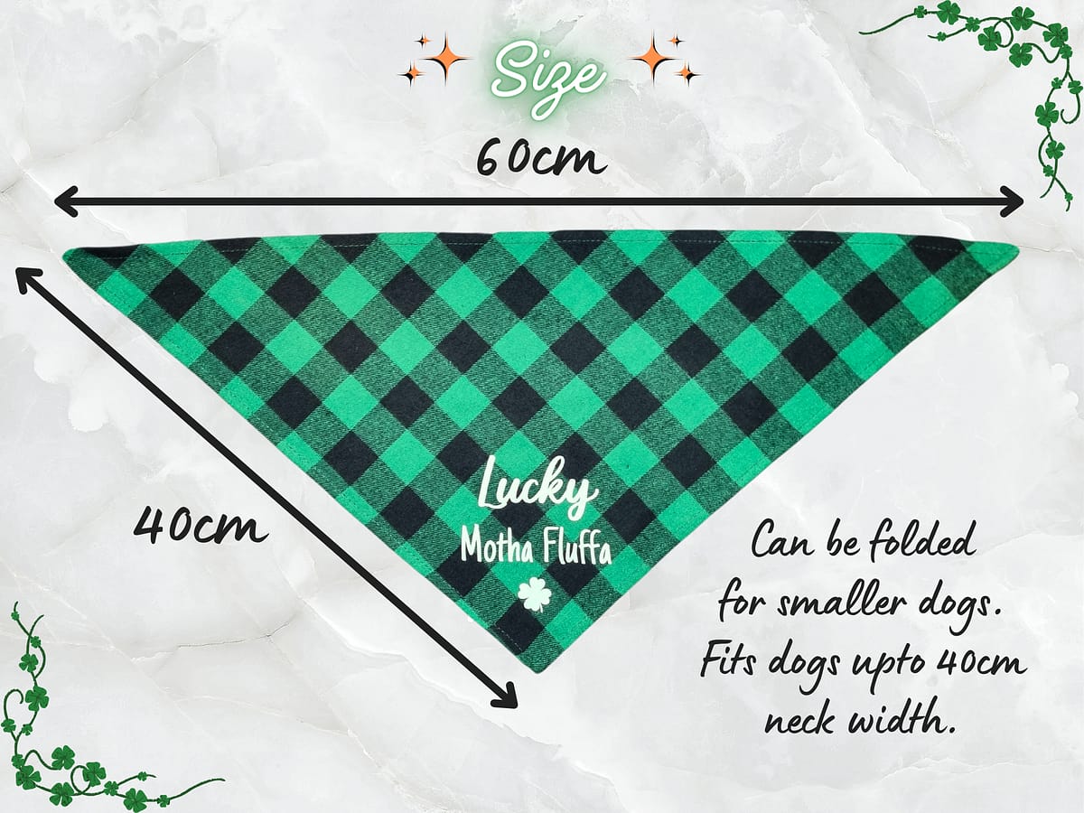St Patricks Day Bandana - 003 Saint Patrick's Day Bandana