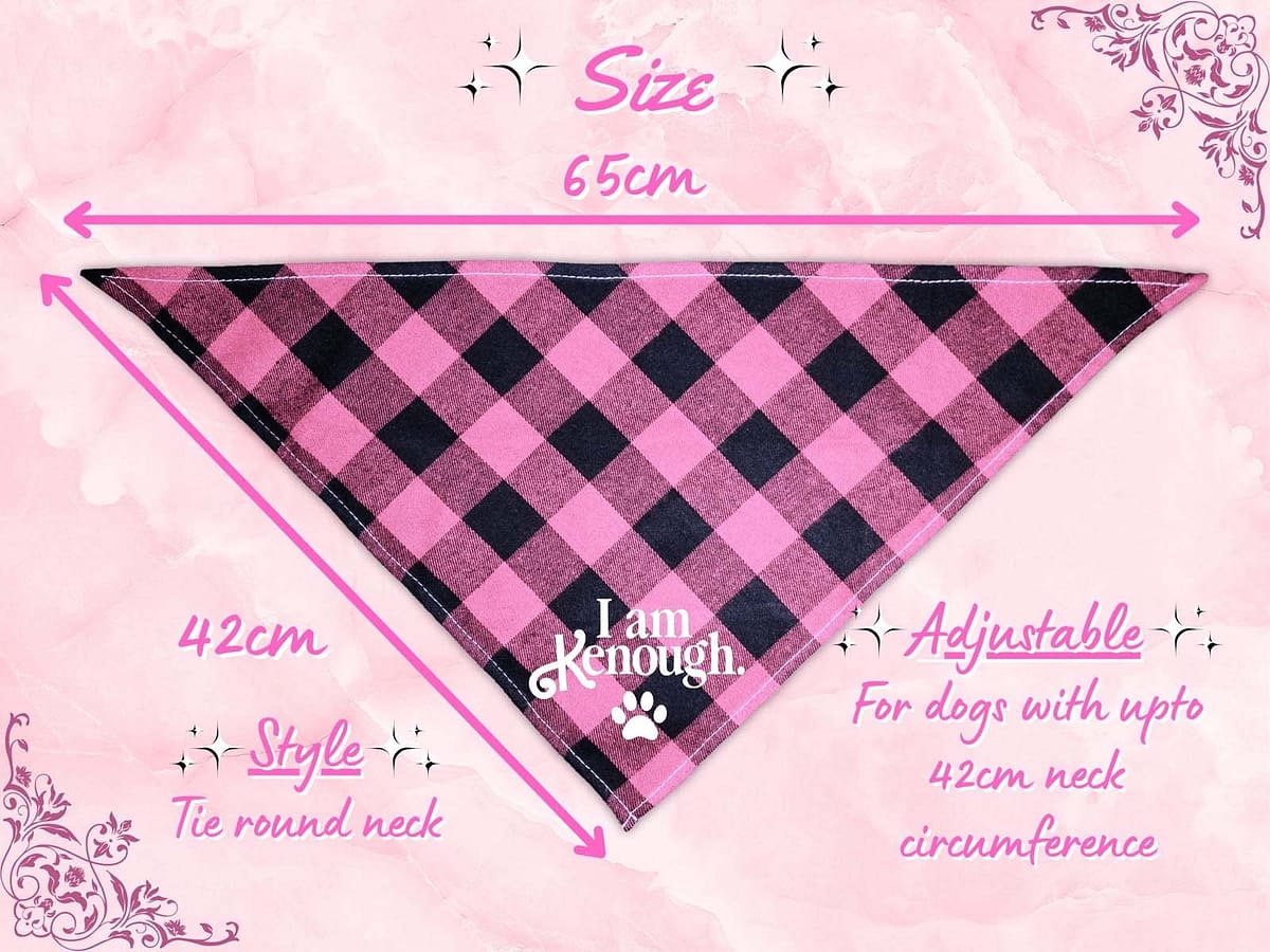 Barbie Bandana - 7 Barbie 'Kenough' Bandana