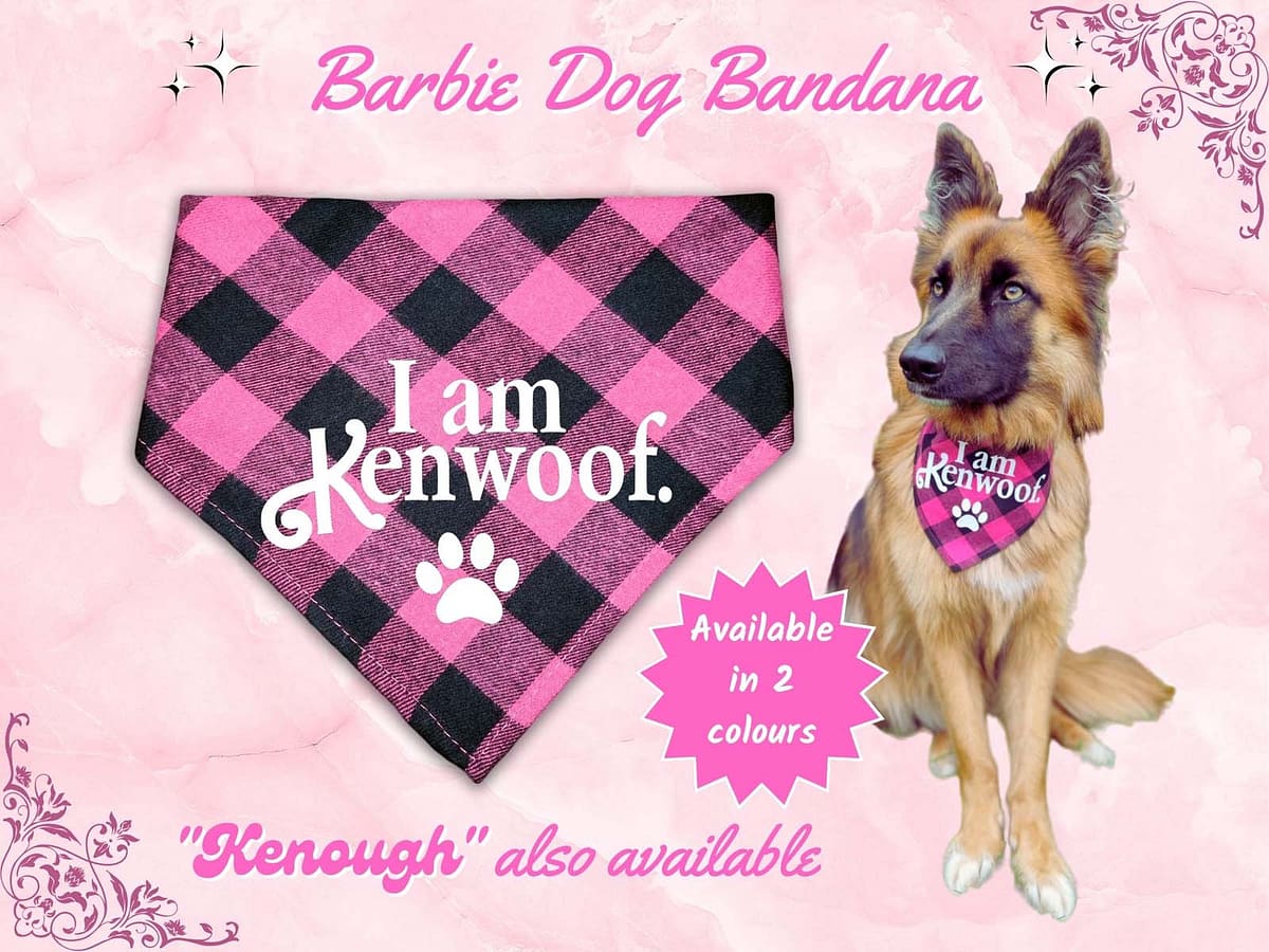 Barbie Bandana - 1 Barbie 'Kenough' Bandana