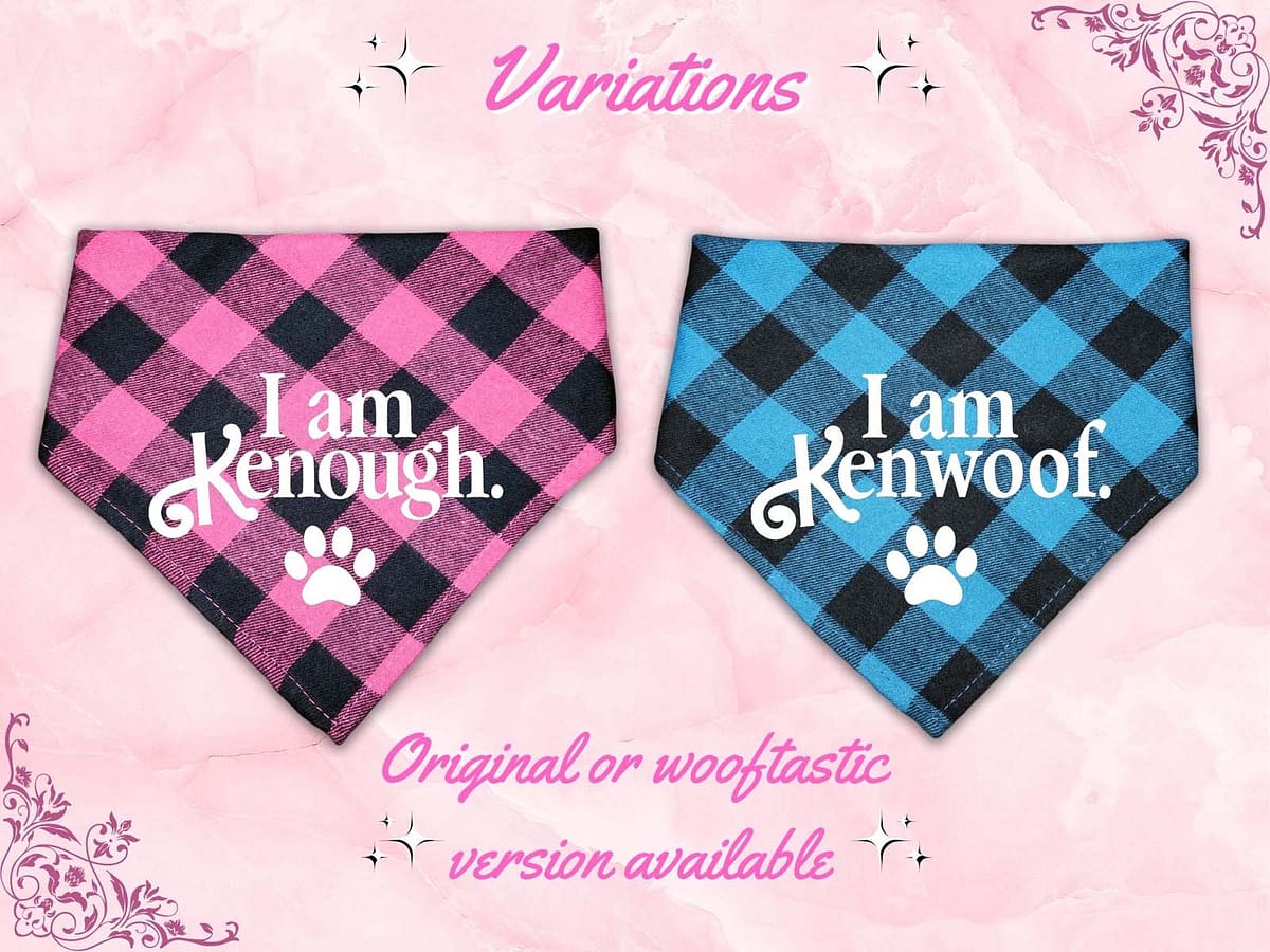 Barbie Bandana - 2 Barbie 'Kenough' Bandana