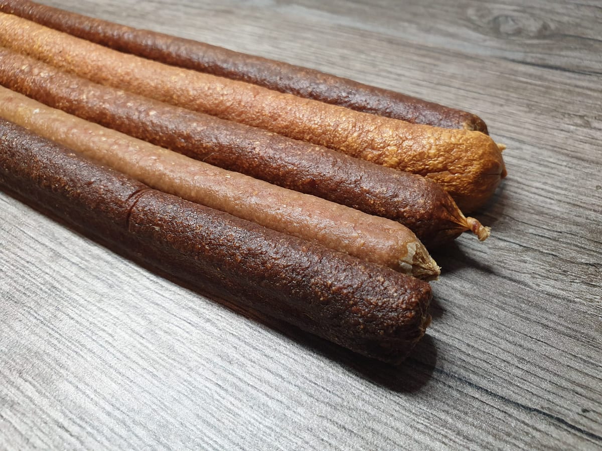 3 Natural Deli Sausages