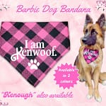 Barbie Bandana - 1 Barbie 'Kenough' Bandana