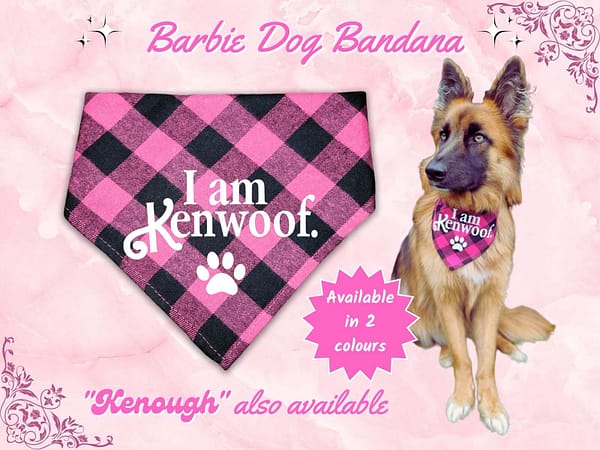 Barbie Bandana - 1 Barbie 'Kenough' Bandana