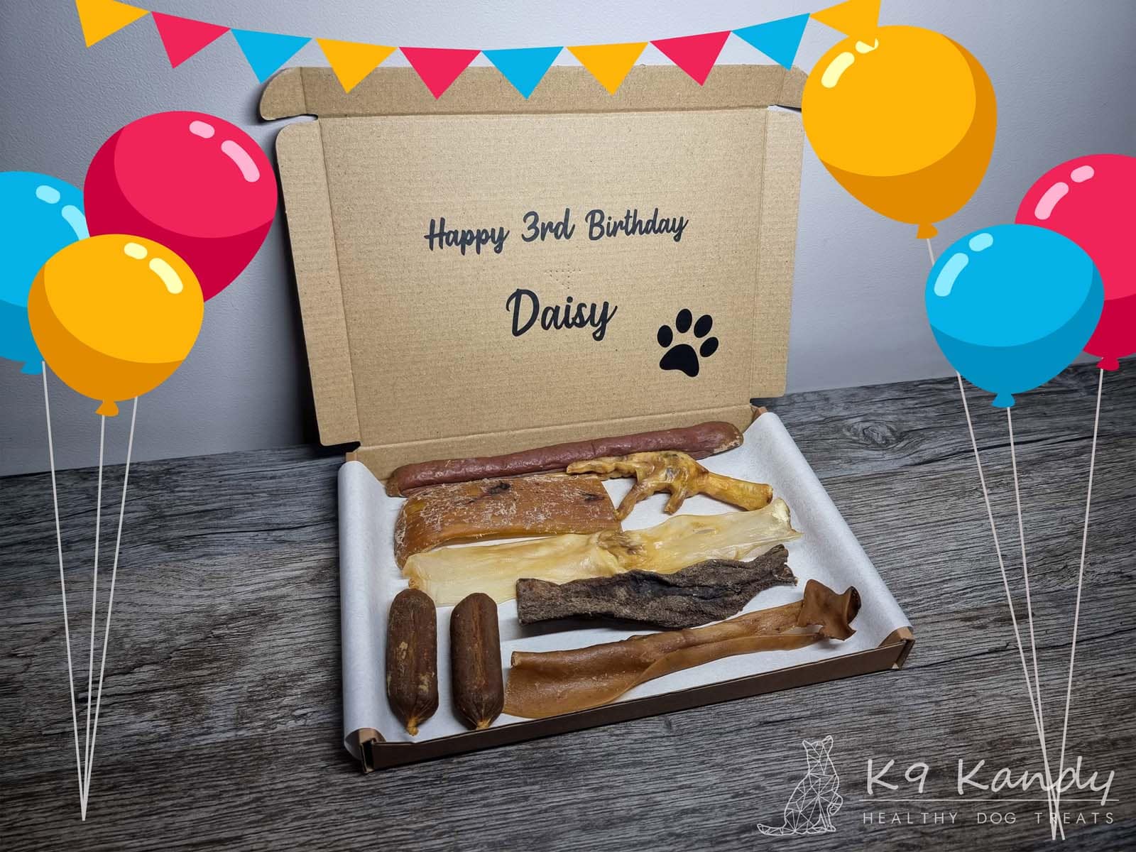 Dog guarantee treat boxes by mail 2025